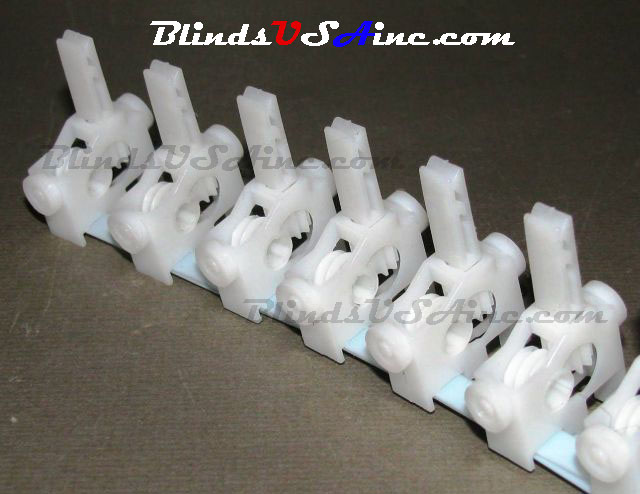 Levolor Vertical Blind Carriers with blue Strap