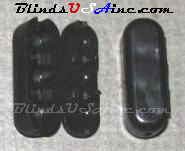 #10 Plastic Bead Chain Connector, color black