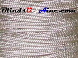 1.8 millimeter cord, poly shade cord, color alabaster