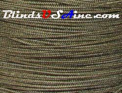 1.8 millimeter cord, poly shade cord, color hunter green