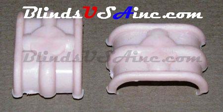 Mini Blind Bottom Rail Ladder Cap, color pink