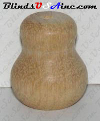 Wood Cord Tassel - Large Natural