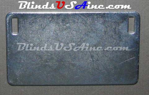 Vertical Blind Fabric 3.5 inch Vane Metal Pocket Weight, Item # VRT-PWT350