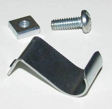 Graber Sheer Rod Support Bracket with screw and nut, part # 2092-0