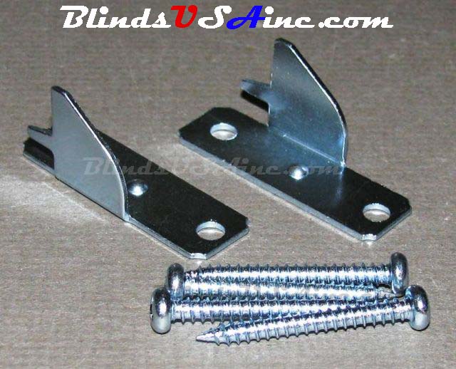 Kirsch oval locksem rod brackets, single curtain rod wall brackets, kirsch part # 6101-061, image2