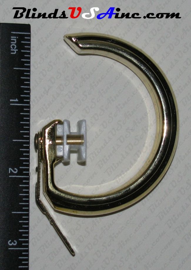 Graber Decorative Traverse Rod Ring Slide size