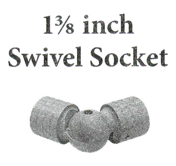 Kirsch Wood Trends 1-3/8" Pole Swivel Sockett